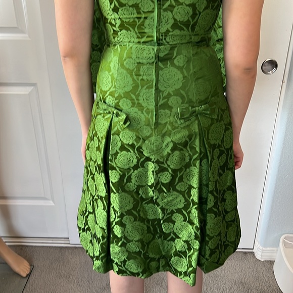 Vtg 1950s RARE Helga Emerald Green dress and jacket Vtg 10 = S/M now 2 pieces - Picture 12 of 14